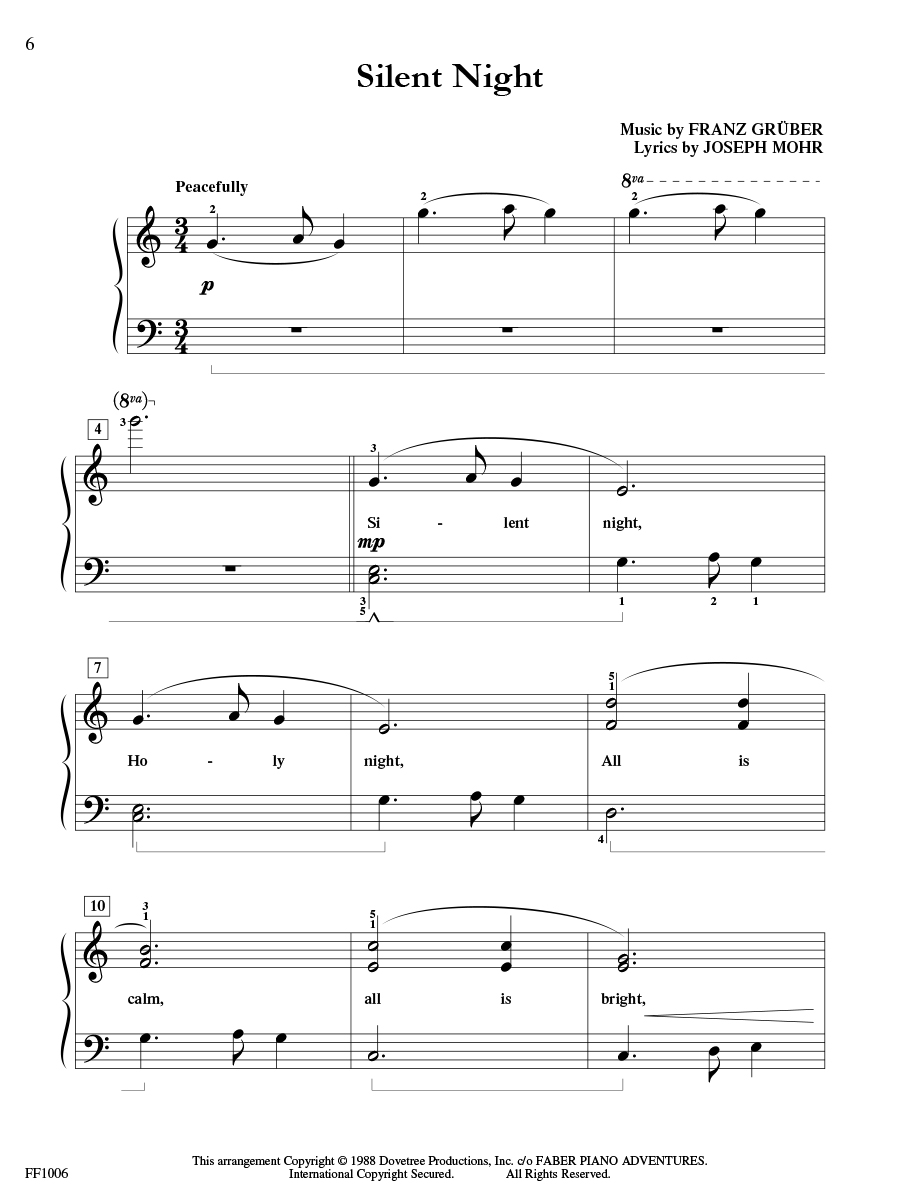 Faber Piano Adventures FunTime Christmas noty pro klavír