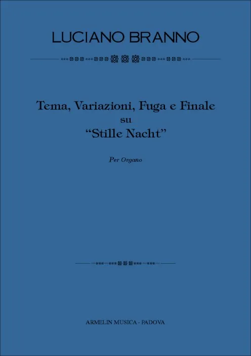 Armelin Musica Stille Nacht variace noty pro varhany