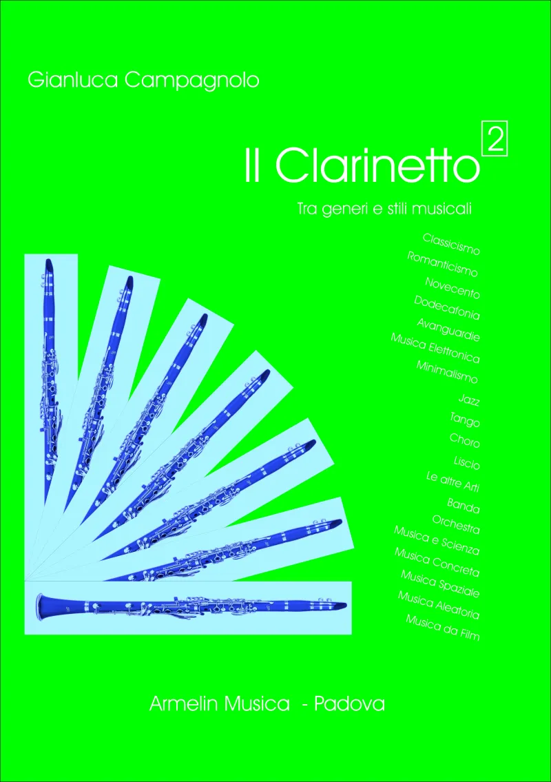 Armelin Musica Il clarinetto volume 2 kniha o klarinetu