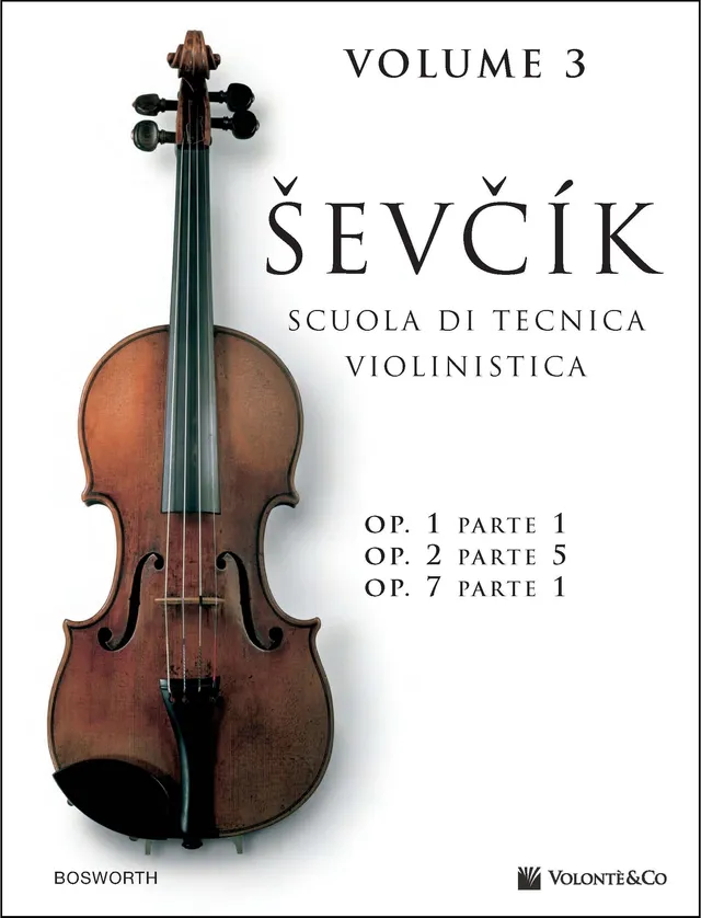 Volonte & Co Scuola di Tecnica Violinistica 3 noty housle