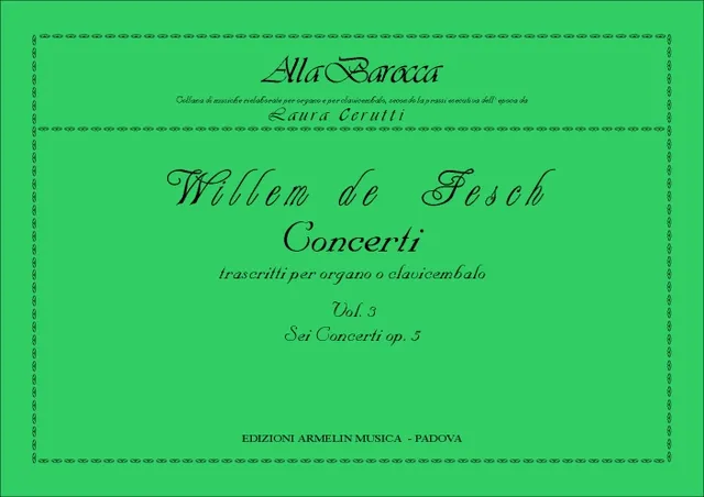 Armelin Musica 6 concerti op. 5 noty koncertantní