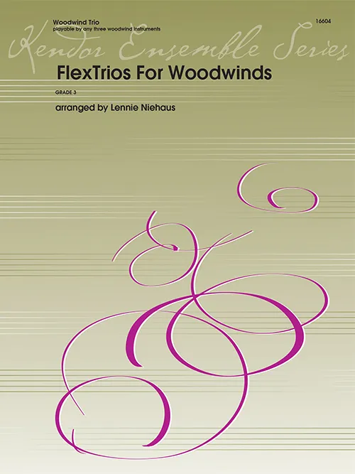 Kendor Music FlexTrios noty pro dřevěné trio