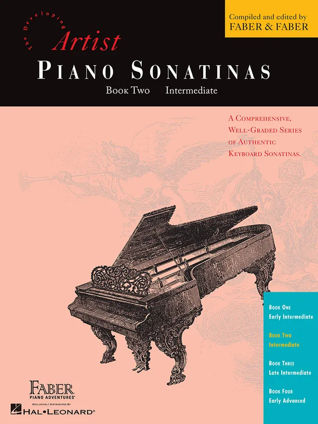 Faber Piano Sonatinas Book 2 noty pro klavír
