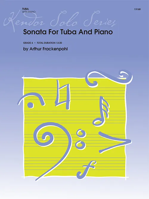 Kendor Music Sonata for Tuba and Piano noty pro tubu