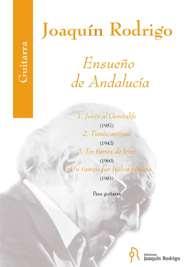 Ediciones Joaquín Rodrigo Ensueño de Andalucía noty pro kytaru