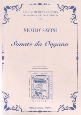 Armelin Musica Sonate da organo noty pro varhany