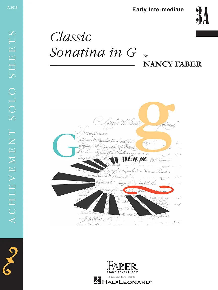 Faber Piano Adventures Classic Sonatina in G noty sonatina