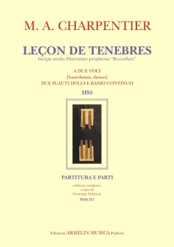 Armelin Musica Leçon de Tenebres H95 noty pro zpěv
