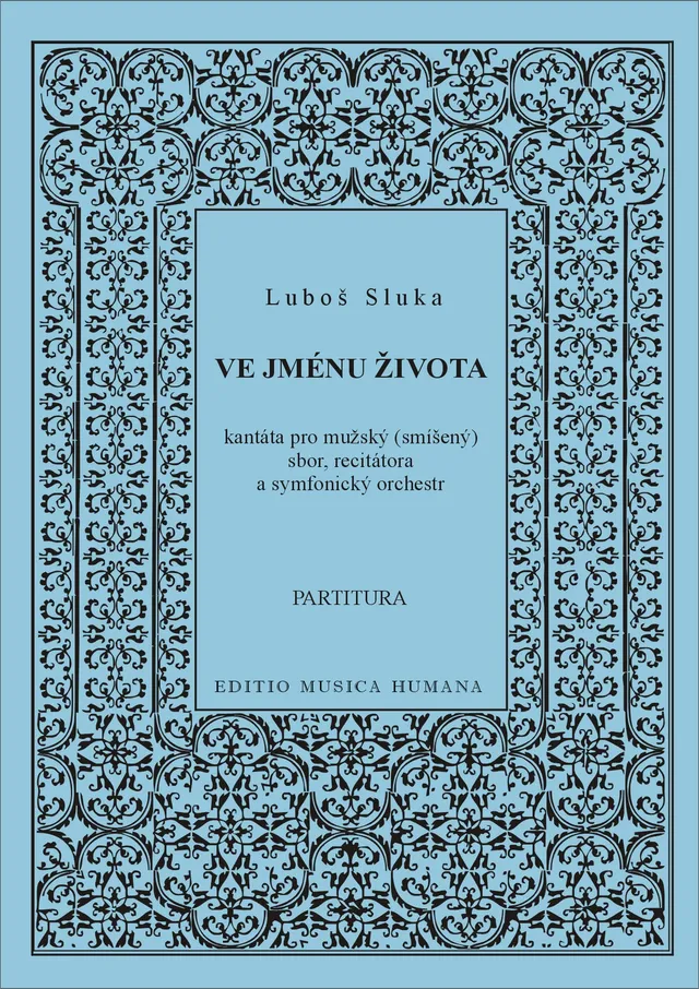 Editio Musica Humana Ve jménu života partitura 62 stran