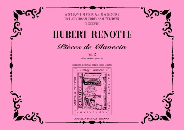 Armelin Musica Piéces de clavecin 2/2 noty pro cembalo