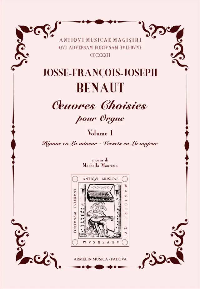Armelin Musica Œuvres Choisies Orgue 1 noty pro varhany