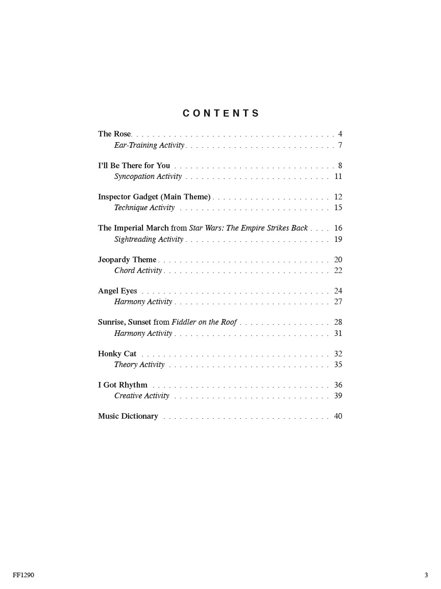 Faber Piano Adventures Level 3B Popular Repertoire noty populární