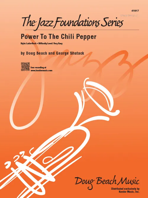 Kendor Power To The Chili Pepper partitura latin-rock very easy