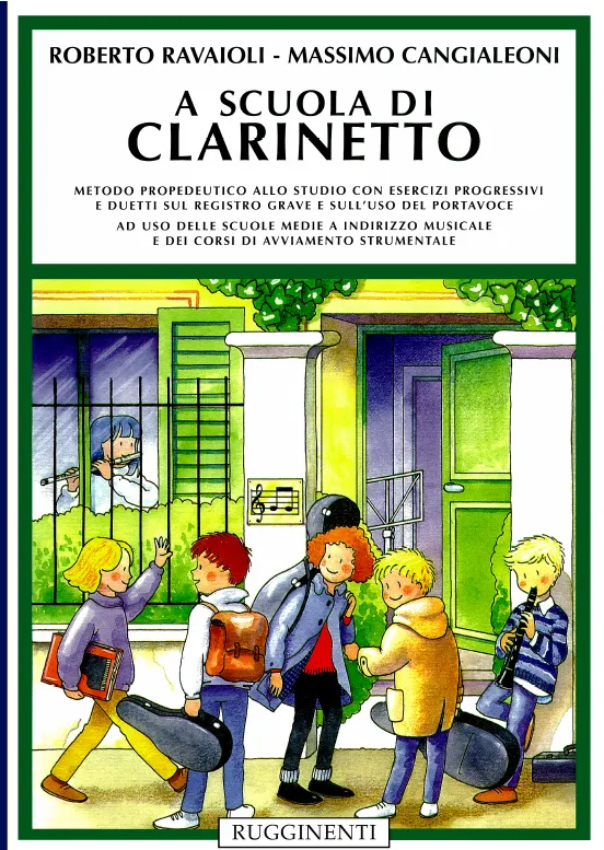 Volonte & Co A Scuola di Clarinetto noty pro klarinet pro začátečníky
