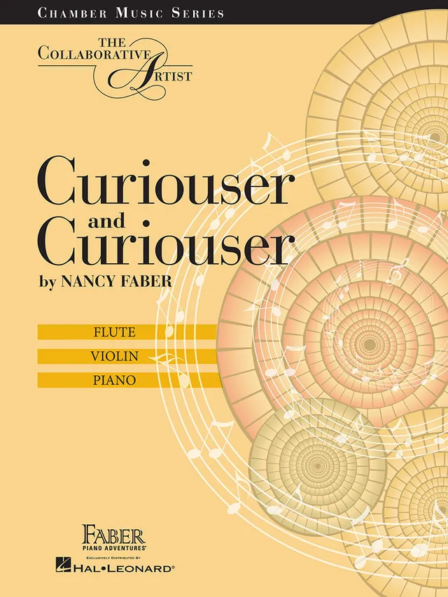 Faber Piano Adventures Curiouser and Curiouser trio flétna housle klavír