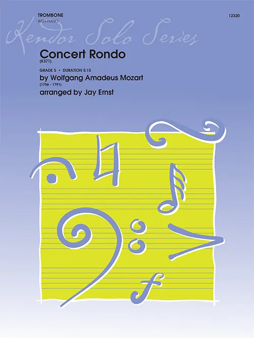 Kendor Music Concert Rondo noty pro pozoun a klavír