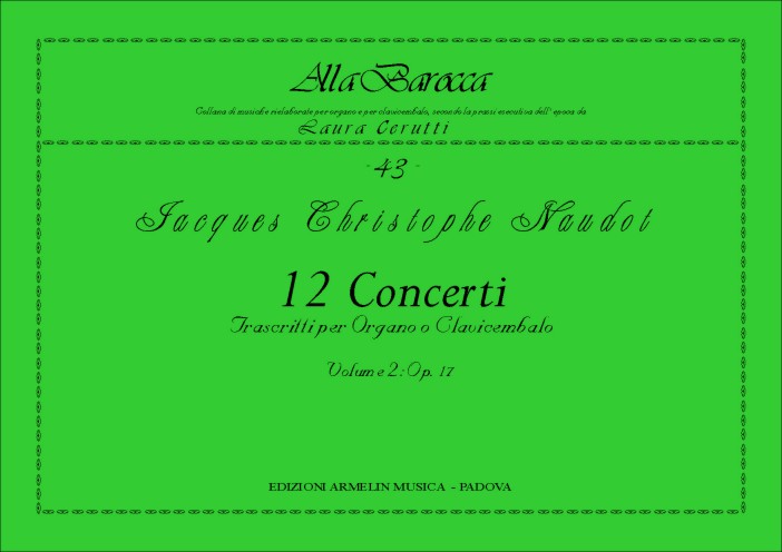 Armelin Musica 12 concerti vol. 2 noty partitura