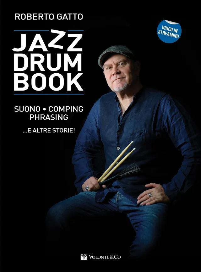 Volonte & Co Jazz Drum Book škola hry na bicí s videem