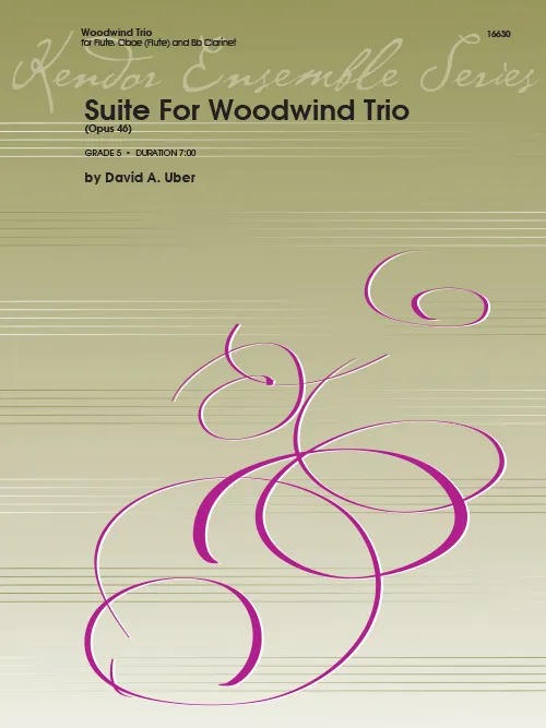 Kendor Music Suite For Woodwind Trio noty 7 minut