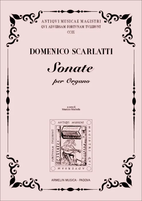 Armelin Musica Sonate per Organo noty pro varhany K 41–417