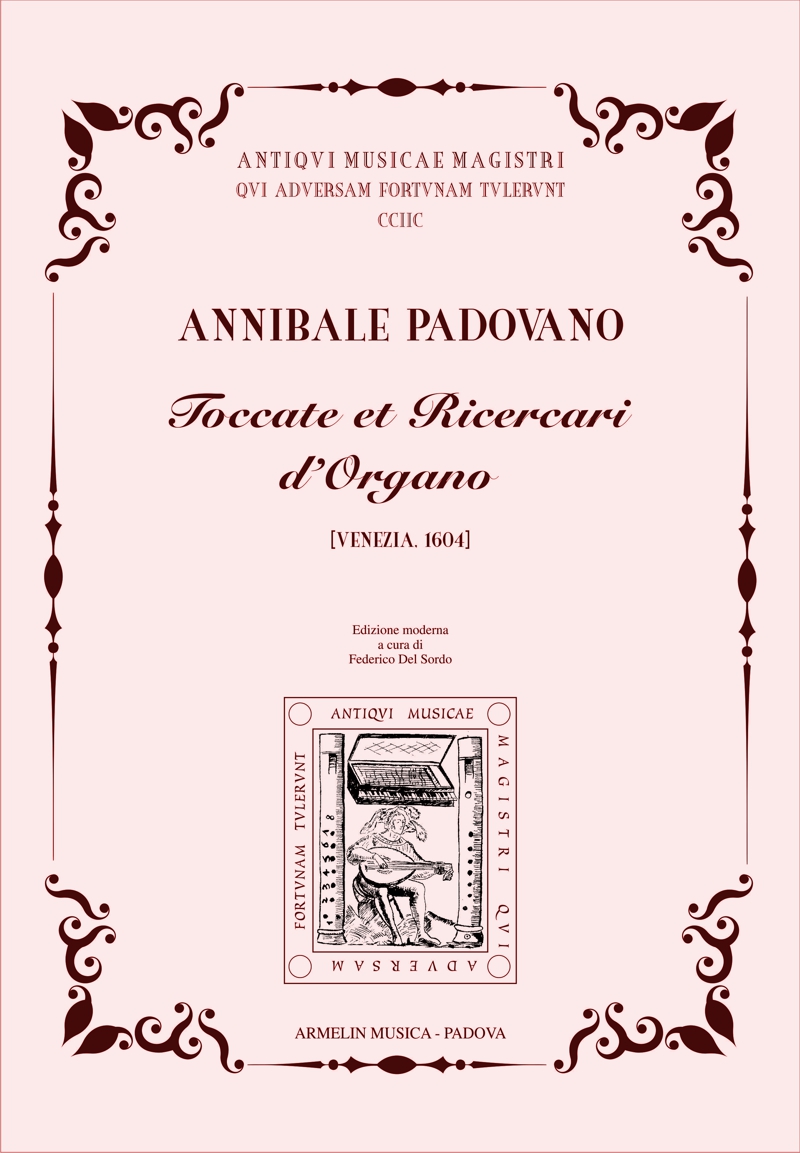 Armelin Musica Toccate et Ricercari d’Organo noty varhany