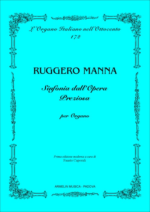Armelin Musica Sinfonia dall’opera Preziosa noty pro varhany