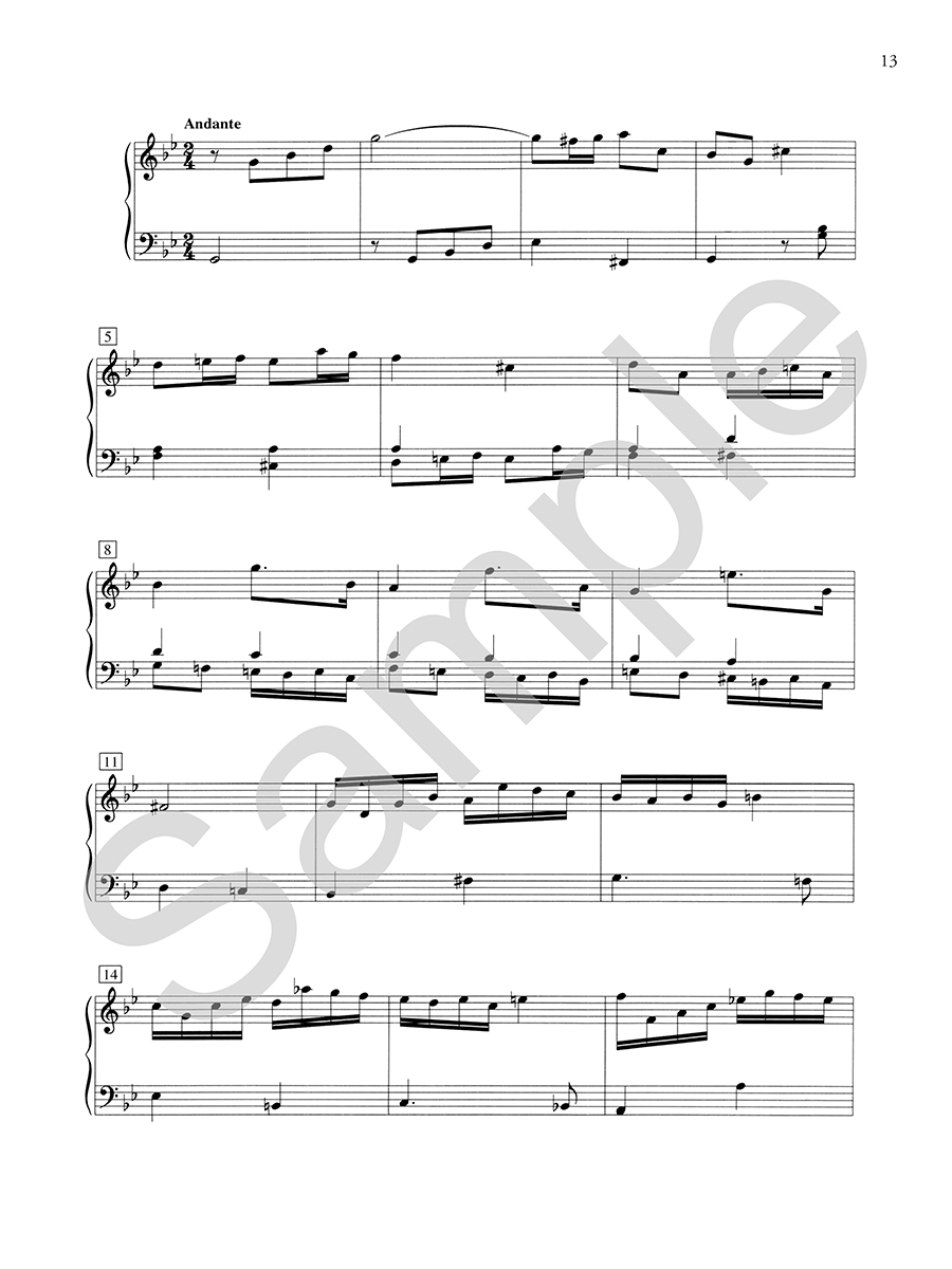 Hildegard Anna Bon 6 Sonatas noty keyboard 6 sonát
