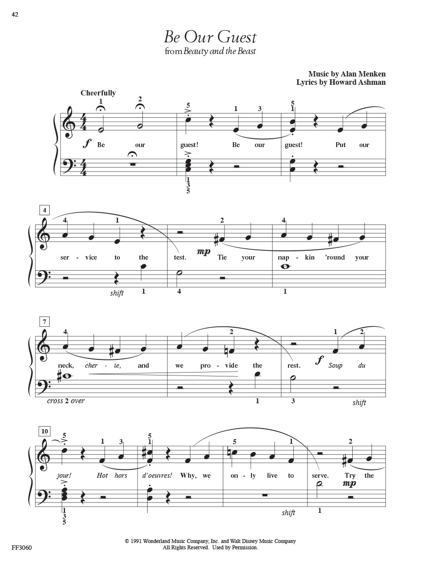 Faber Piano Adventures Adult Disney Book 1 noty pro klavír pro dospělé