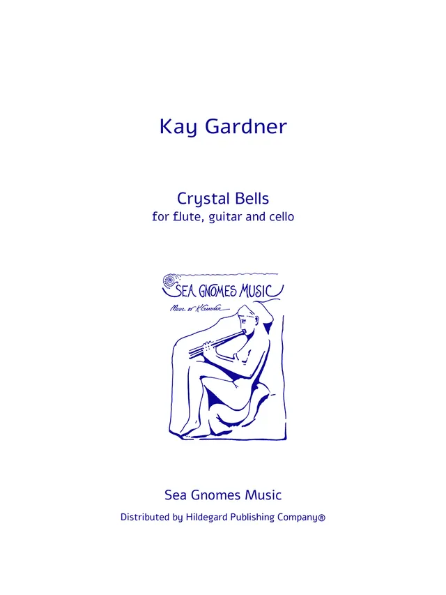 Hildegard Crystal Bells Gardner noty flétna kytara cello digitální