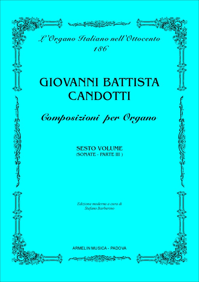 Armelin Musica Composizioni per Organo 6 noty pro varhany