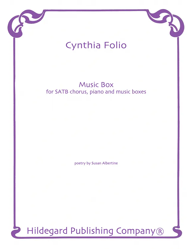 Hildegard Publishing Music Box Folio noty SATB hrací strojky