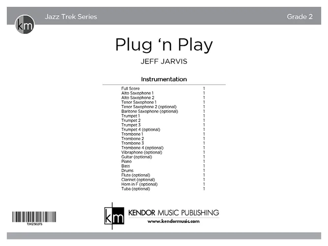 Kendor Music Plug'n Play Full Score noty pro big band