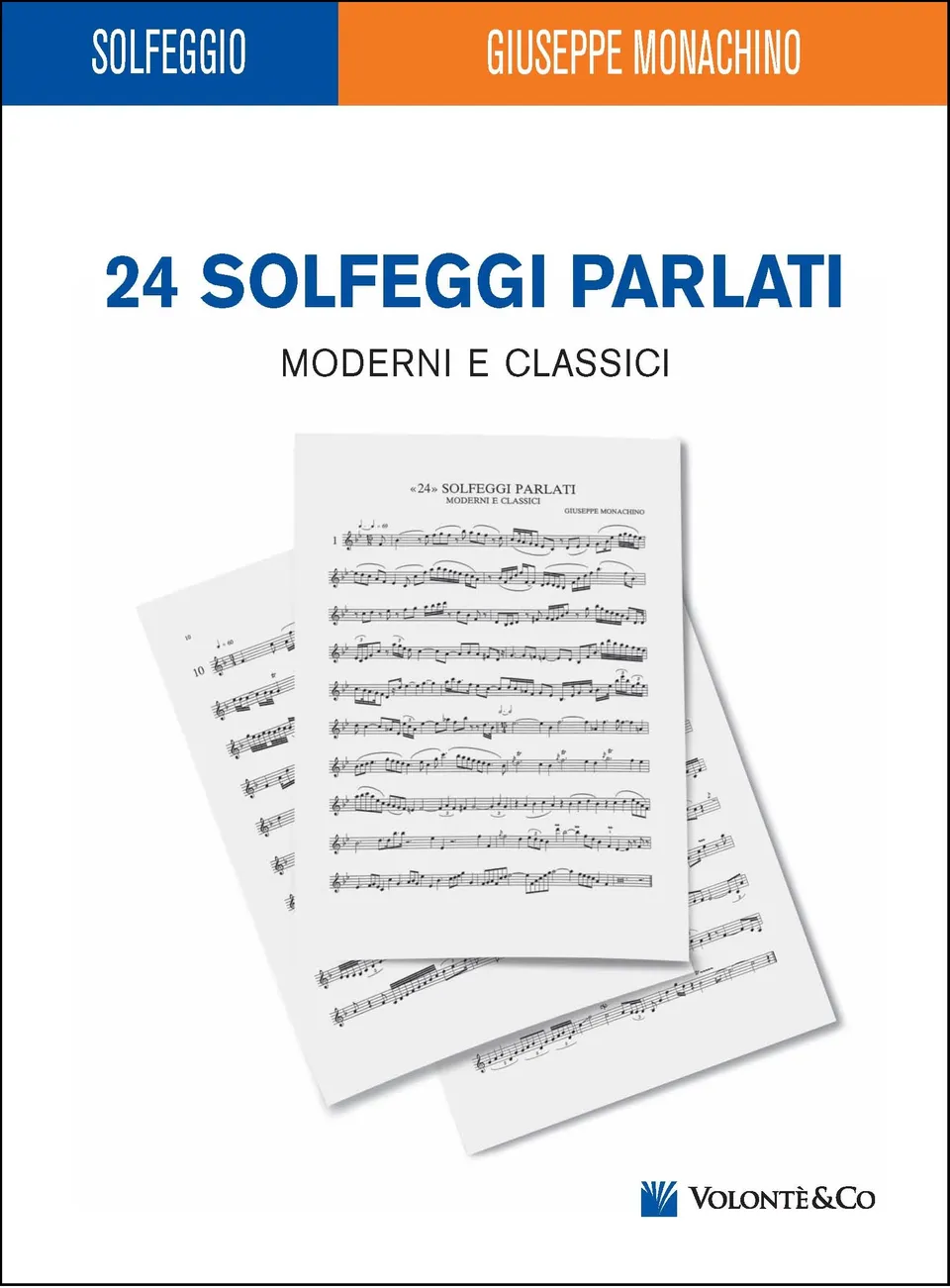 Volonte & Co 24 Solfeggi Parlati noty pro solfege