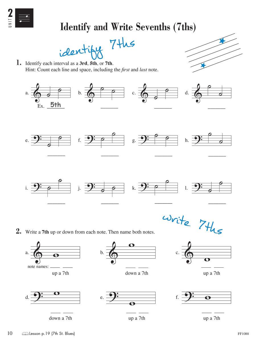 Faber Piano Adventures Level 3A Theory Book 2nd Edition teorie