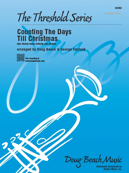 Kendor Music Counting The Days Till Christmas partitura medium swing