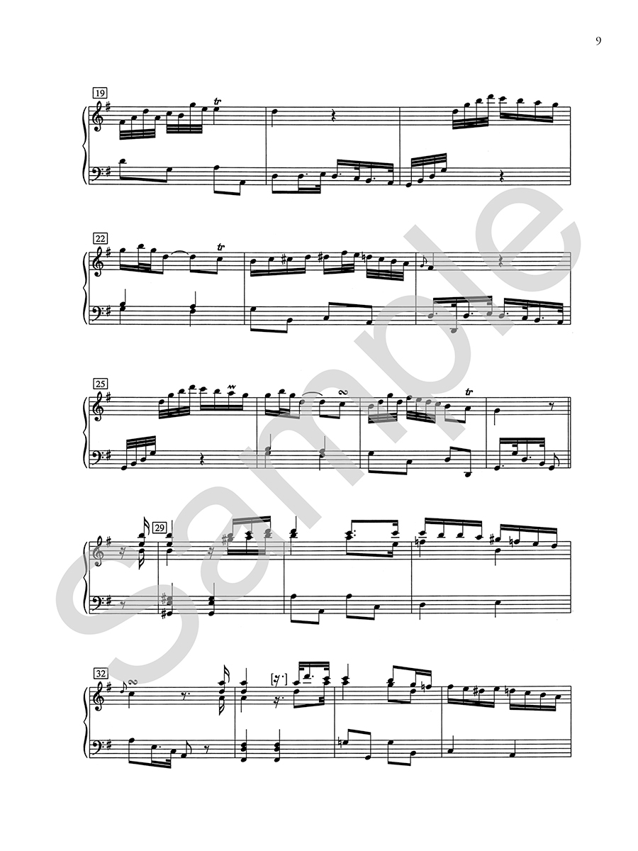 Hildegard Publishing Company Claviersonata Benda Reichardt digitální noty