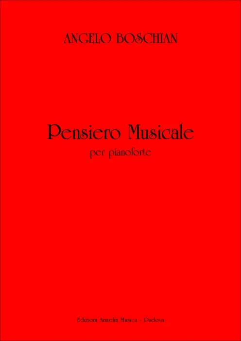 Armelin Musica Pensiero Musicale noty ověřené vydání