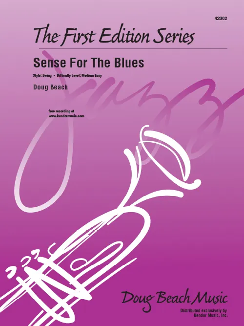 Kendor Music A Sense For The Blues noty pro jazz band blues