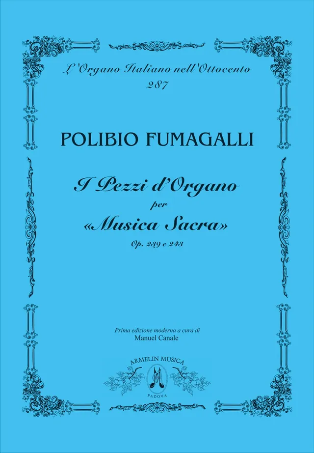 Armelin Musica I pezzi per Organo Musica Sacra opp 239 243 noty