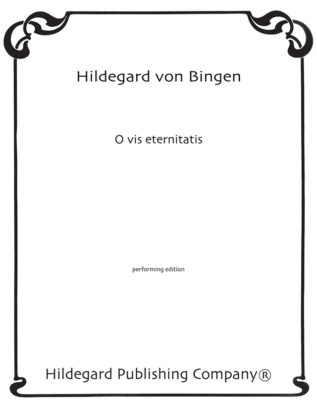 Hildegard Publishing O vis eternitatis noty chorál 10 ks