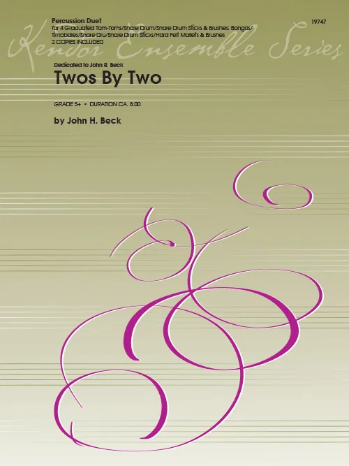 Kendor Music Twos By Two noty bicí duo grade 5+