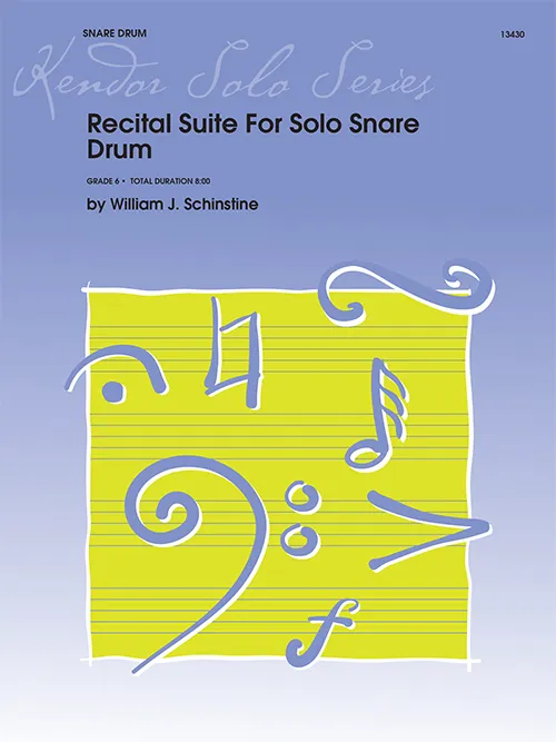 Kendor Music Recital Suite noty sólo malý buben