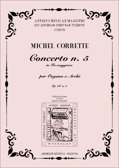 Armelin Musica Concerto n. 5 op. 26 n 5 noty F dur