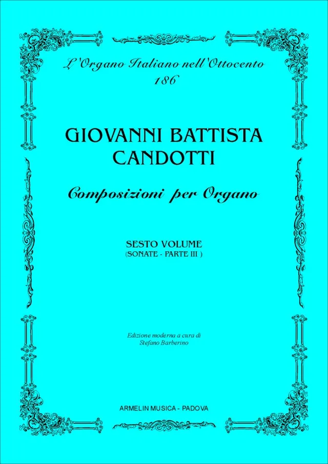 Armelin Musica Composizioni per Organo 6 noty pro varhany
