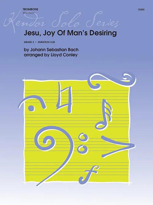 Kendor Music Jesu, Joy Of Man's Desiring noty pro trombon