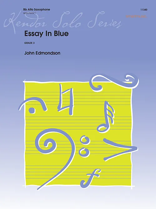 Kendor Music Essay In Blue noty pro altsaxofon blues