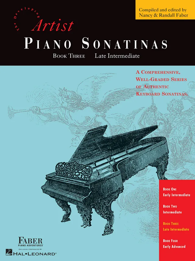 Faber Piano Sonatinas Book 3 sonatiny Beethoven Mozart