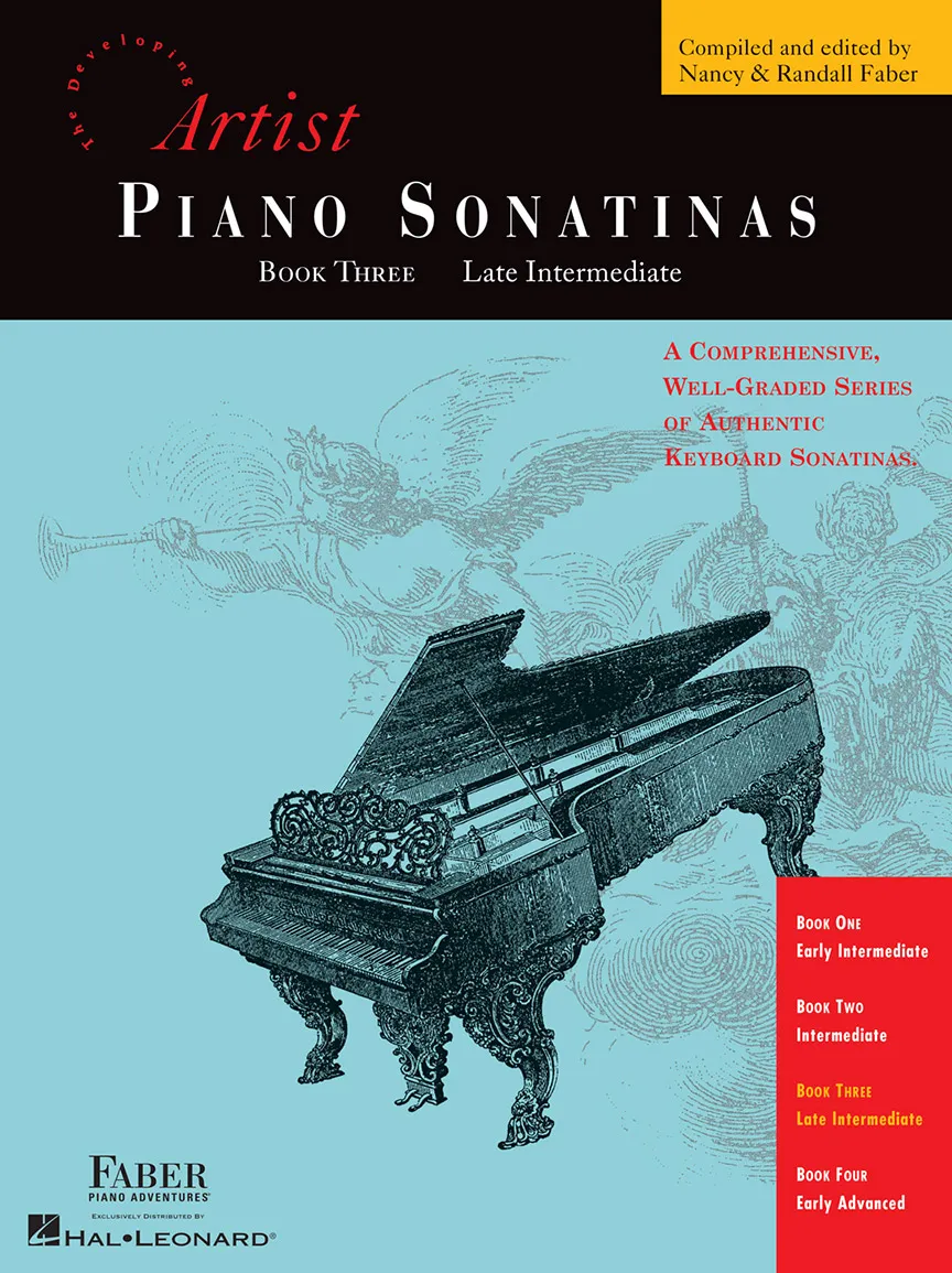 Faber Piano Sonatinas Book 3 sonatiny Beethoven Mozart