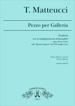 Armelin Musica Pezzo per galleria noty pro varhany
