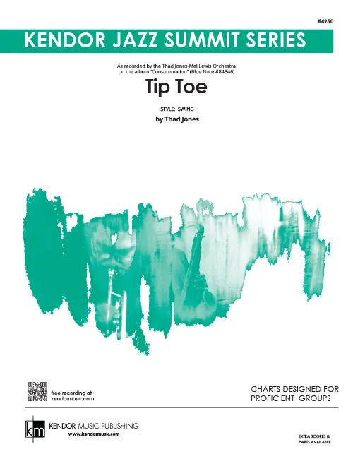 Kendor Music Tip Toe noty pro big band swing